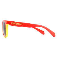 Polaroid Kids Sunglasses PLD 8035/S C9A M9 Red Grey Polarized