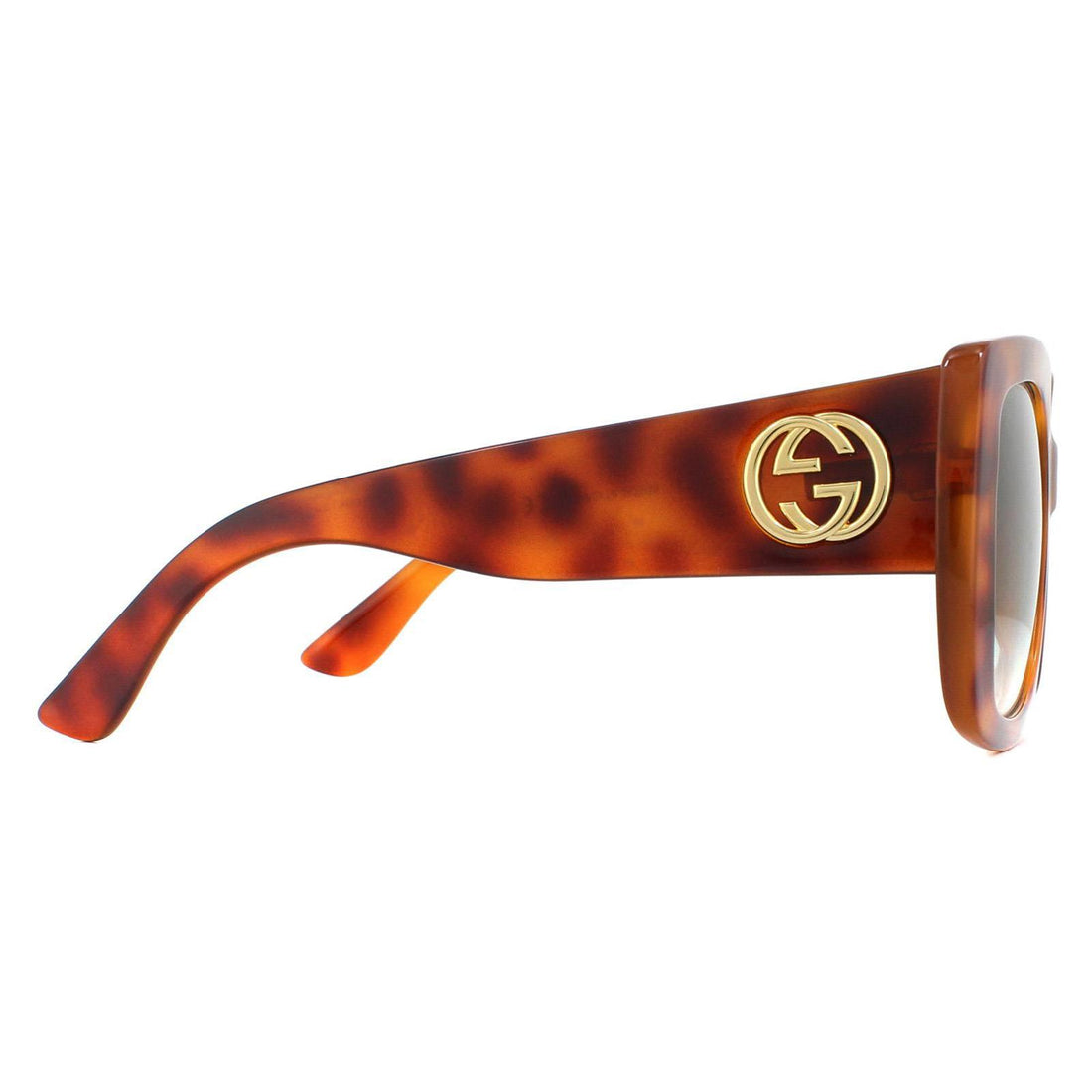 Gucci Sunglasses GG0141S 002 Havana Green