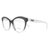 Miu Miu Glasses Frames MU04RV 1141O1 Black Glitter Gradient Women