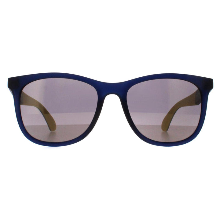 Smarty Sunglasses X2916 G Frosty Matte Black Blue Rubber Yellow Grey