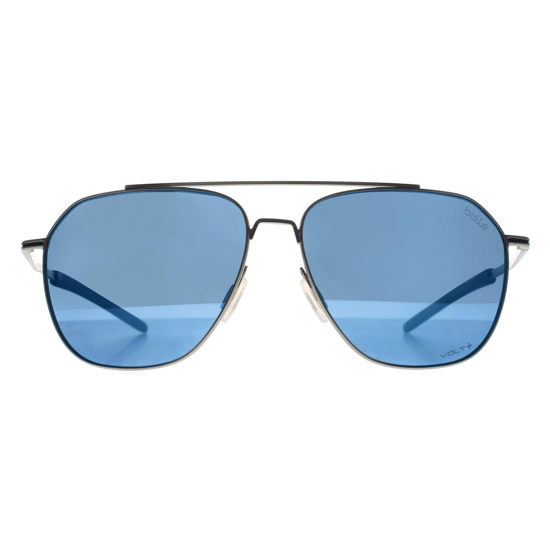 Bolle Sunglasses Source BS143005 Matte Silver Volt+ Offshire Blue Polarized