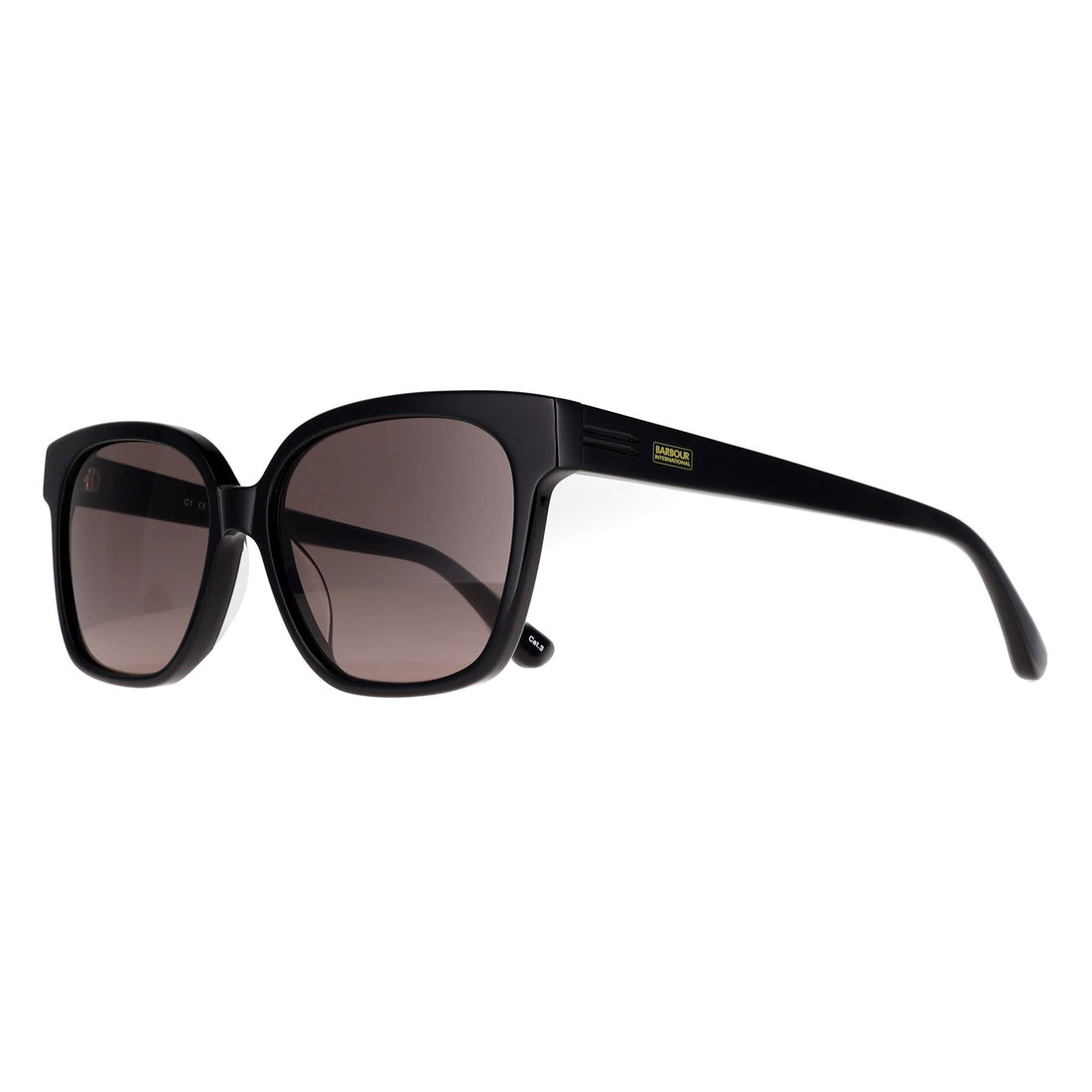 Barbour Sunglasses BI3005 C1 Black Grey Polarized