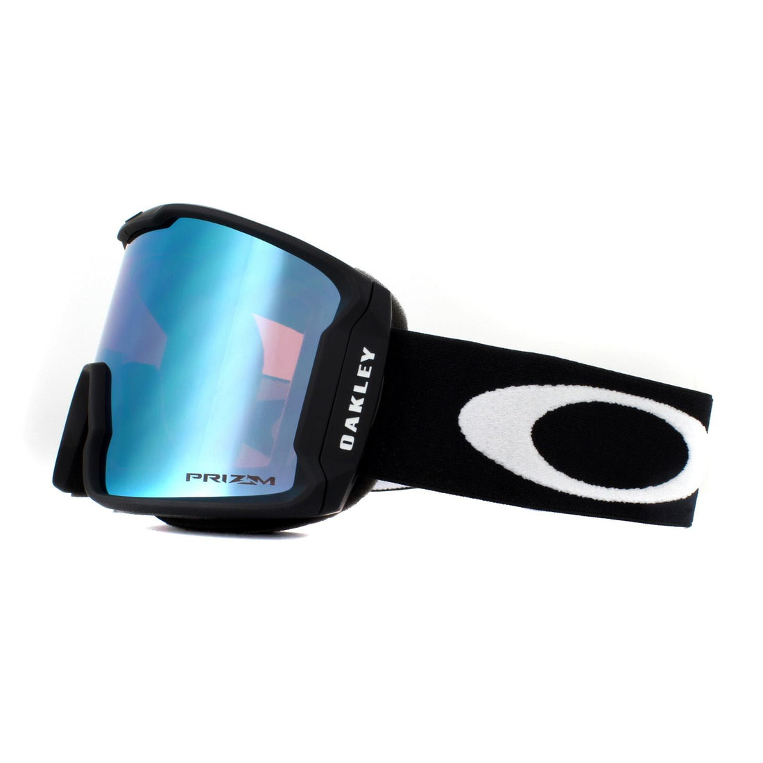 Oakley Ski Goggles Line Miner XM OO7093-03 Matte Black Prizm Sapphire Iridium