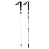 Gabel Trekking Poles FR-3 EF Lite White and Blue Telescopic
