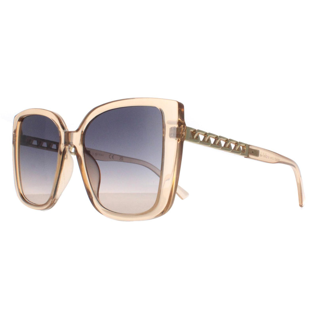 Guess Sunglasses GF0427 27W Crystal Pastel Orange Blue Gradient
