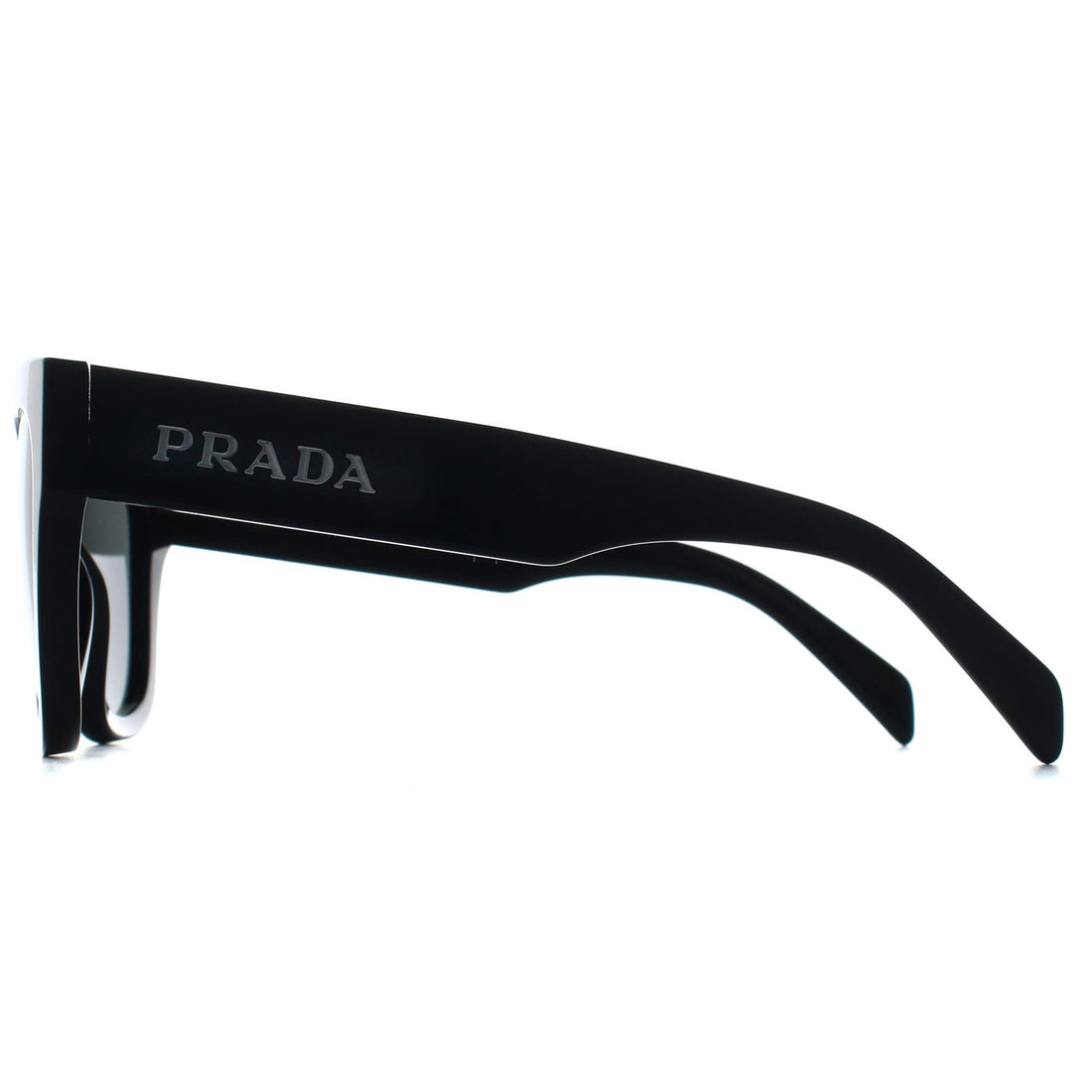 Prada Sunglasses PRC04S 16K08Z Black Dark Grey