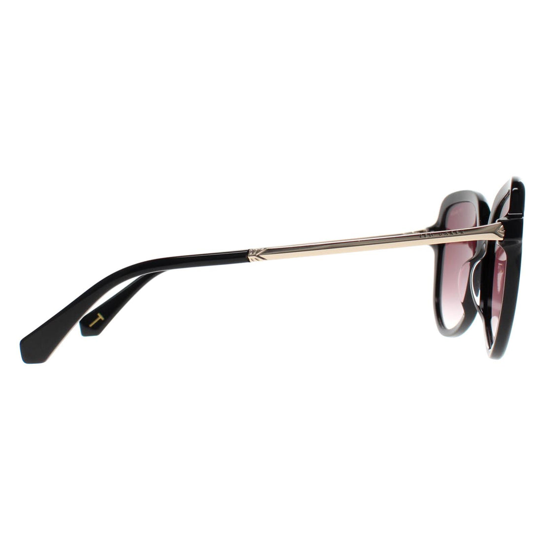Ted Baker Sunglasses TB1717 Kiera 001 Black Brown Gradient