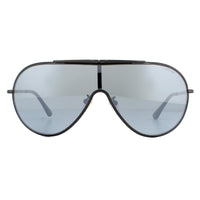 Police Origins 10 SPL964 Sunglasses Ruthenium / Smoke Mirror Silver