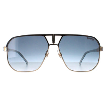 Carrera Sunglasses 1062/S 2M2 08 Black Gold Dark Blue Gradient