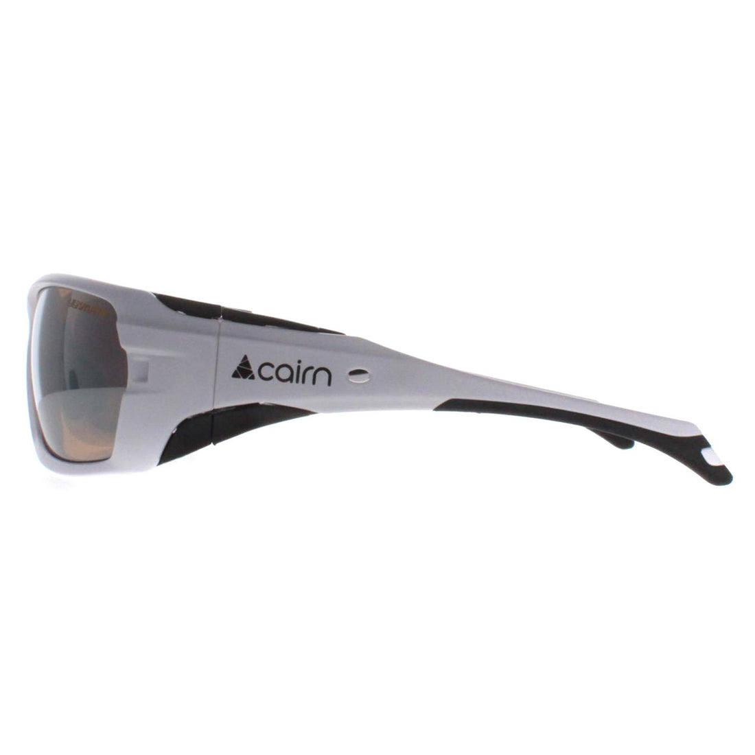 Cairn Sunglasses Racing 101 Matte White Black Flash Grey Photochromic