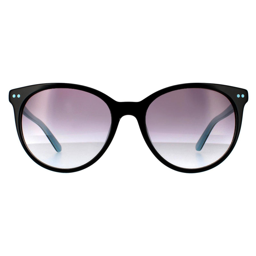 Calvin Klein CK18509S Sunglasses Black Light Blue / Graduated Grey
