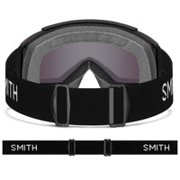 Smith Ski Goggles Squad 2QJ 4K Black ChromaPop Sun Blue Mirror & Yellow