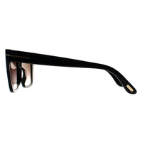 Tom Ford Sunglasses Winona FT1030 01Z Shiny Black Purple Brown Gradient