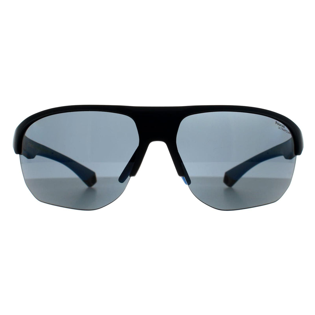 Polaroid Sunglasses PLD 7059/S 003 E3 Matte Black Blue Grey Polarized