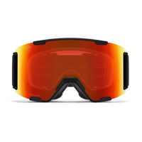 Smith Ski Goggles Stash XL 2QJ MP Black ChromaPop Everyday Red Mirror & Storm Yellow Flash