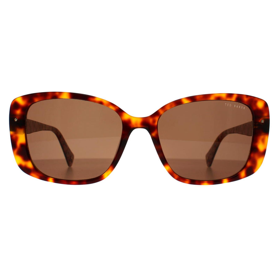 Ted Baker Sunglasses TB1740 Penelope 100 Tortoise Floral Brown