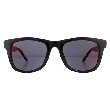 Hugo by Hugo Boss Sunglasses HG 1070/S 807 AO Shiny Black Red Mirror