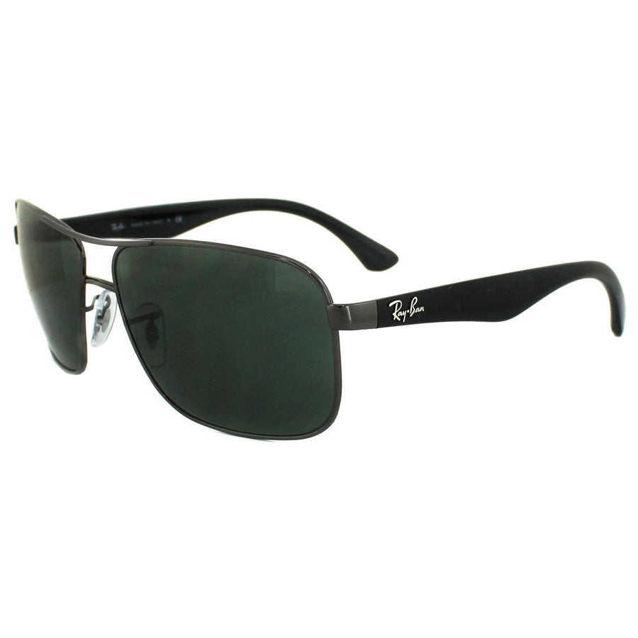 Ray-Ban Sunglasses 3516 004/71 Gunmetal Green 59mm