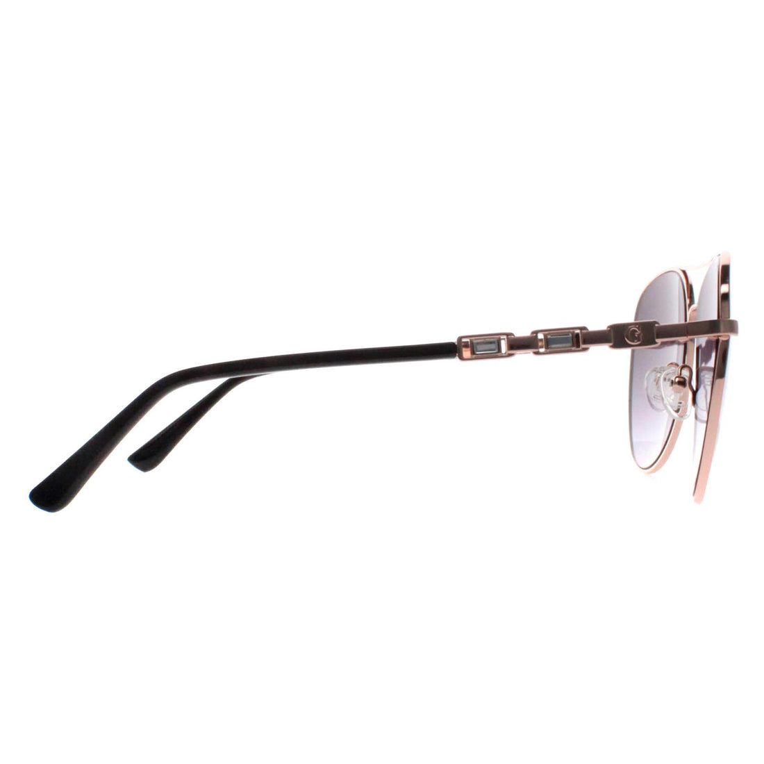 Guess Sunglasses GF6143 28B Rose Gold Grey Gradient