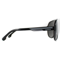 Carrera Sunglasses 1057/S 08A M9 Black Grey Grey