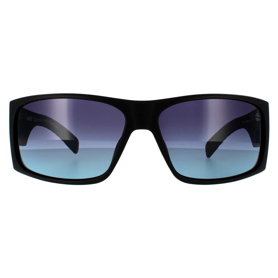 Timberland TB9215 Sunglasses Matte Black / Grey Smoke Polarized