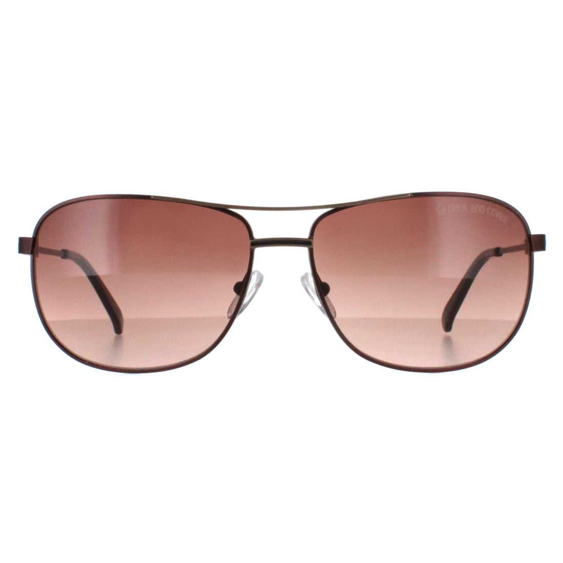 Duck and Cover Sunglasses DCS017 C1 Black Brown Gradient