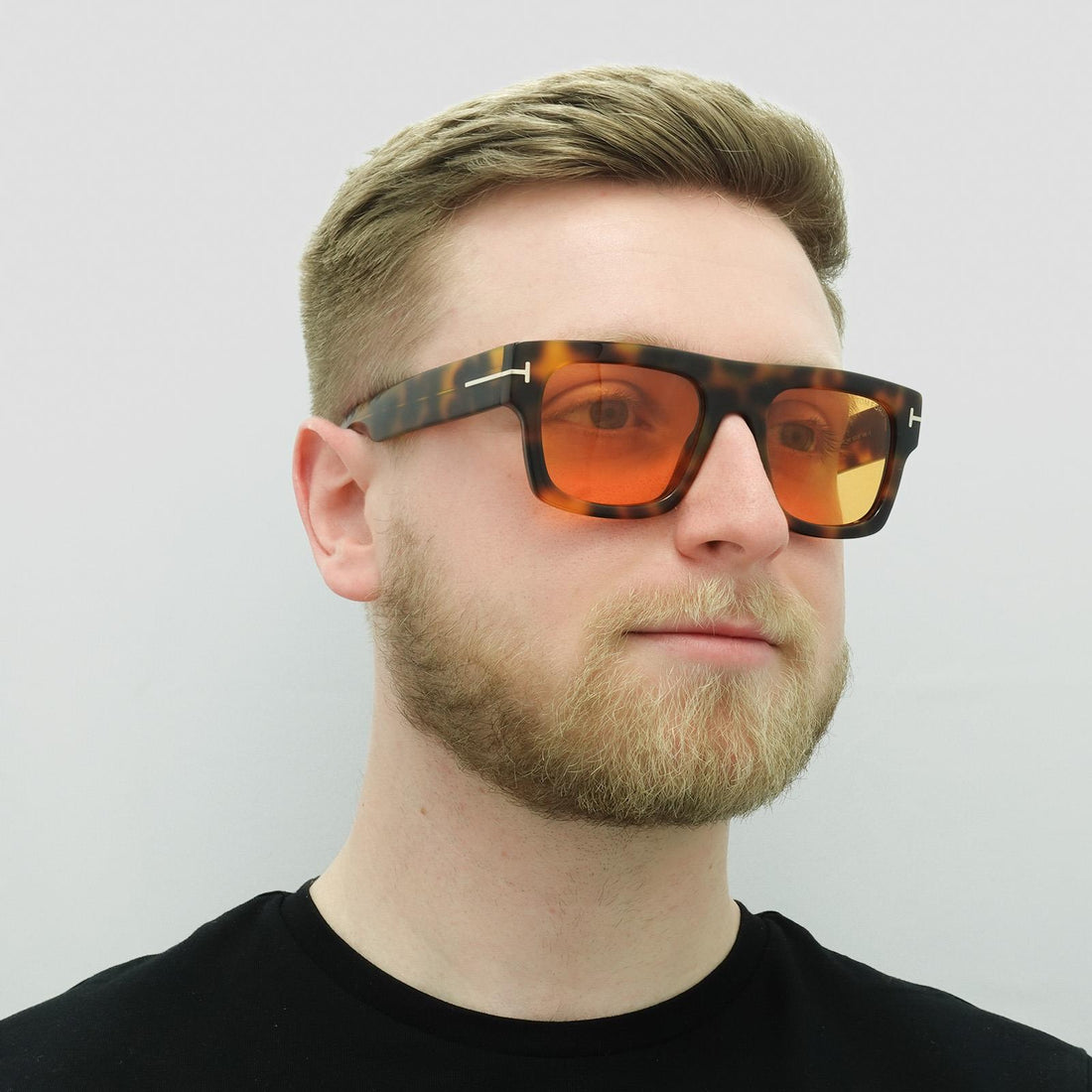 Tom Ford Sunglasses Fausto FT0711 56E Havana Yellow