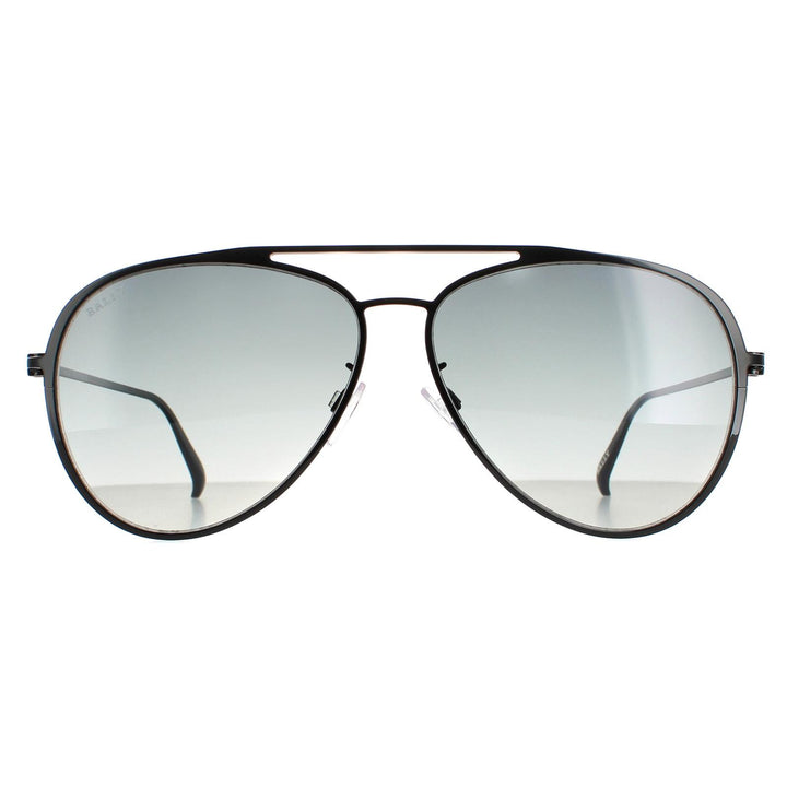 Bally BY0024-D Sunglasses Black / Grey Gradient