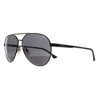 Police Sunglasses SPLB37 Synth 2 0304 Shiny Black Smoke Grey