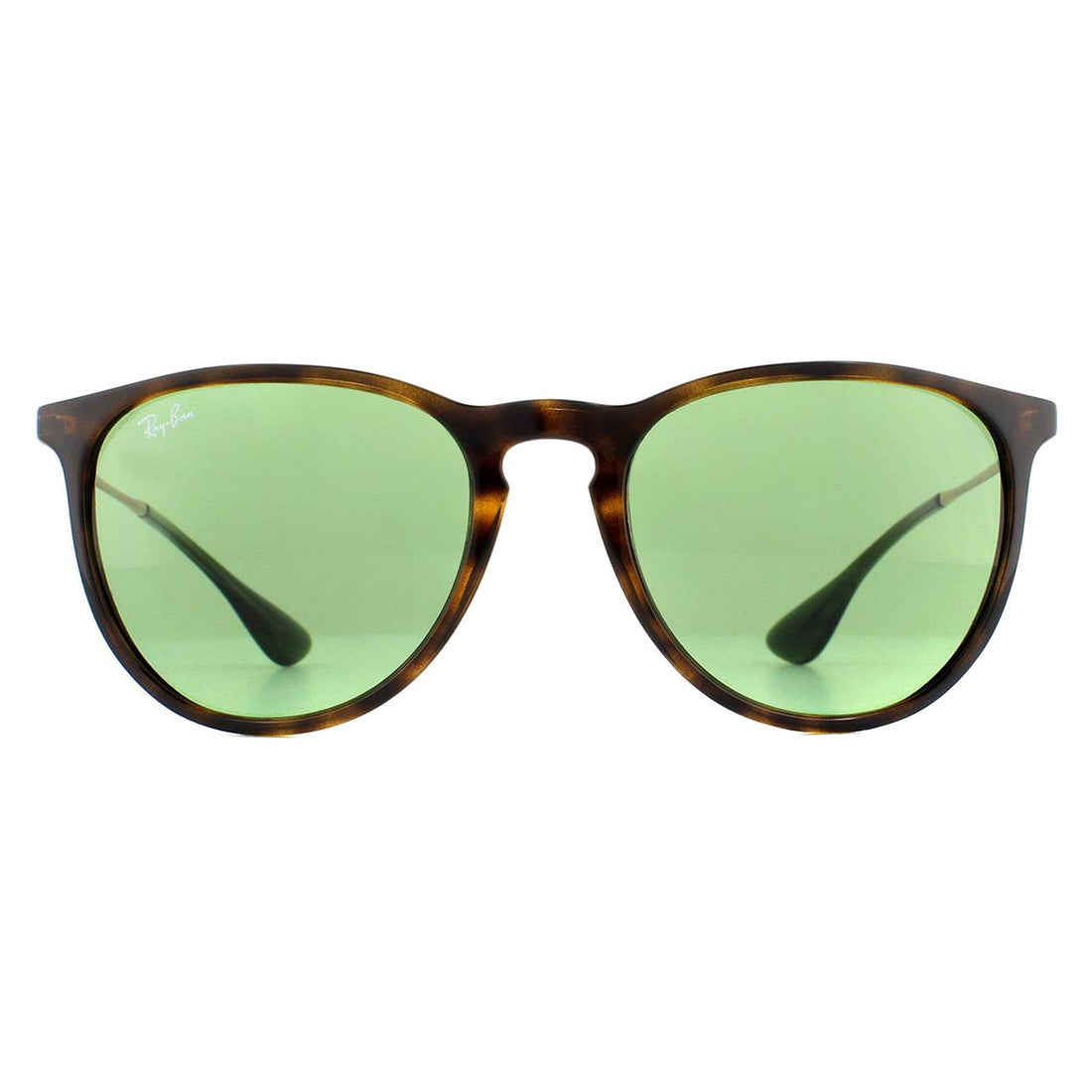 Ray-Ban Erika Classic RB4171 Sunglasses Havana Light Green