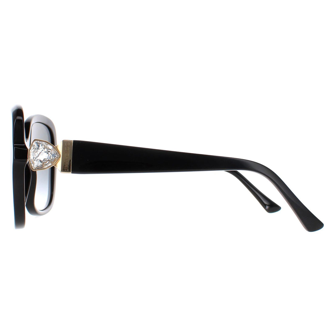 Jimmy Choo Sunglasses SADIE/S 807 9O Black Dark Grey Gradient