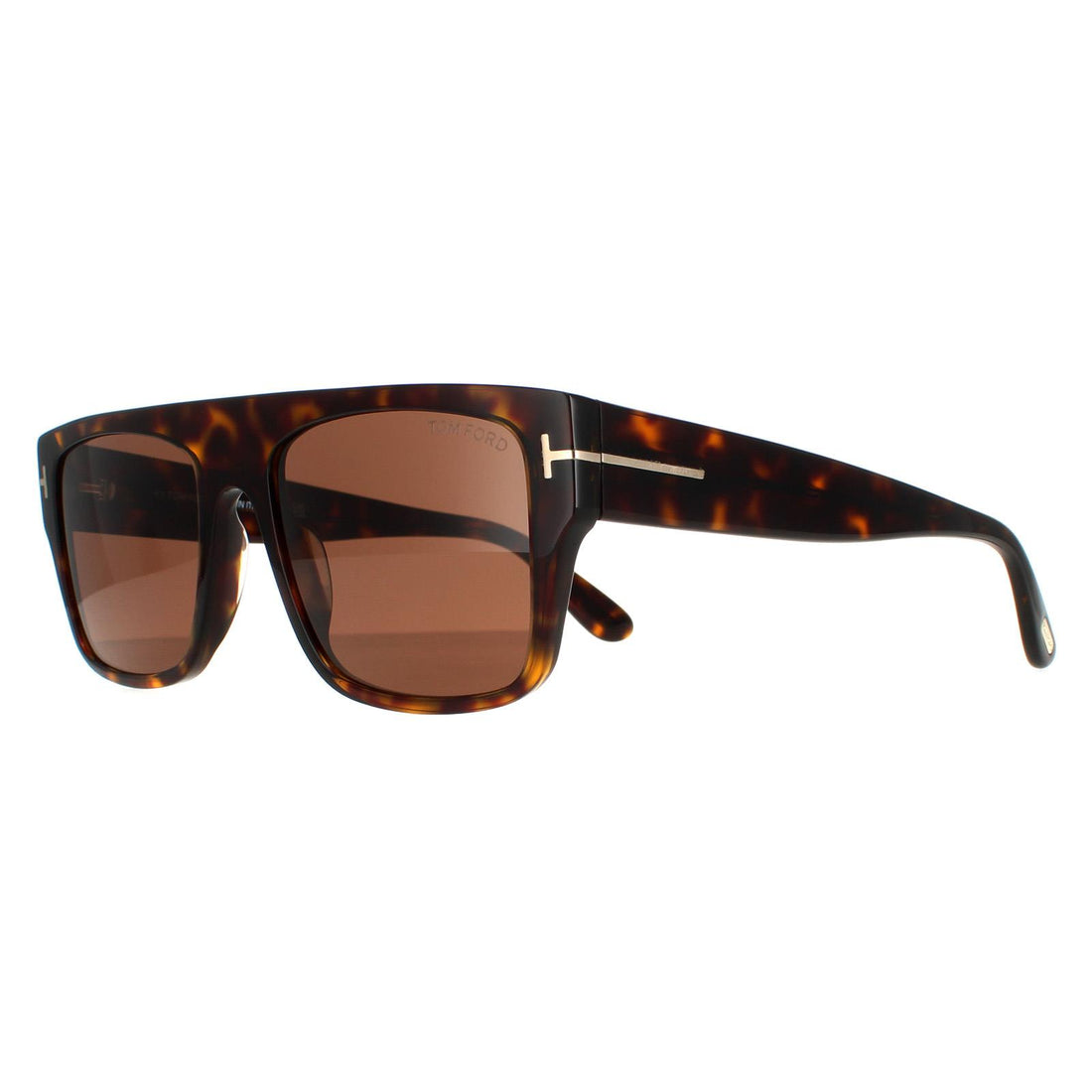 Tom Ford Sunglasses Dunning FT0907 52E Shiny Havana Brown