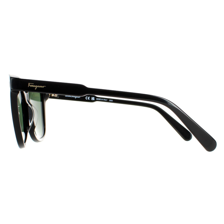Salvatore Ferragamo Sunglasses SF815S 001 Black Green