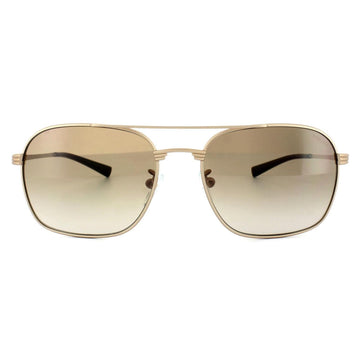 Police Sunglasses S8952 Rival 1 648X Polished Gold Brown Gradient
