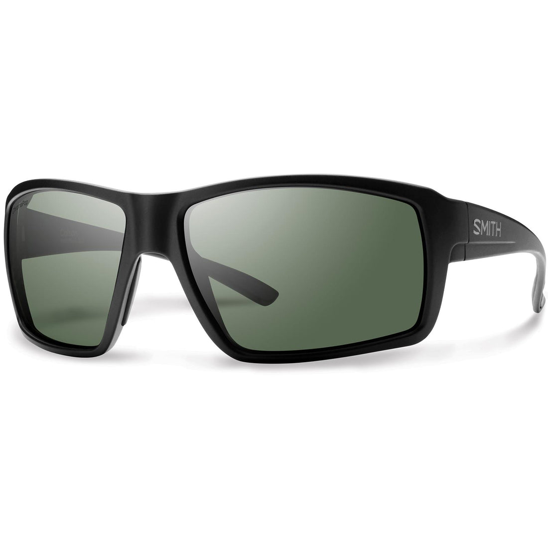 Smith Sunglasses Colson DL5 PZ Matte Black ChromaPop Grey Green