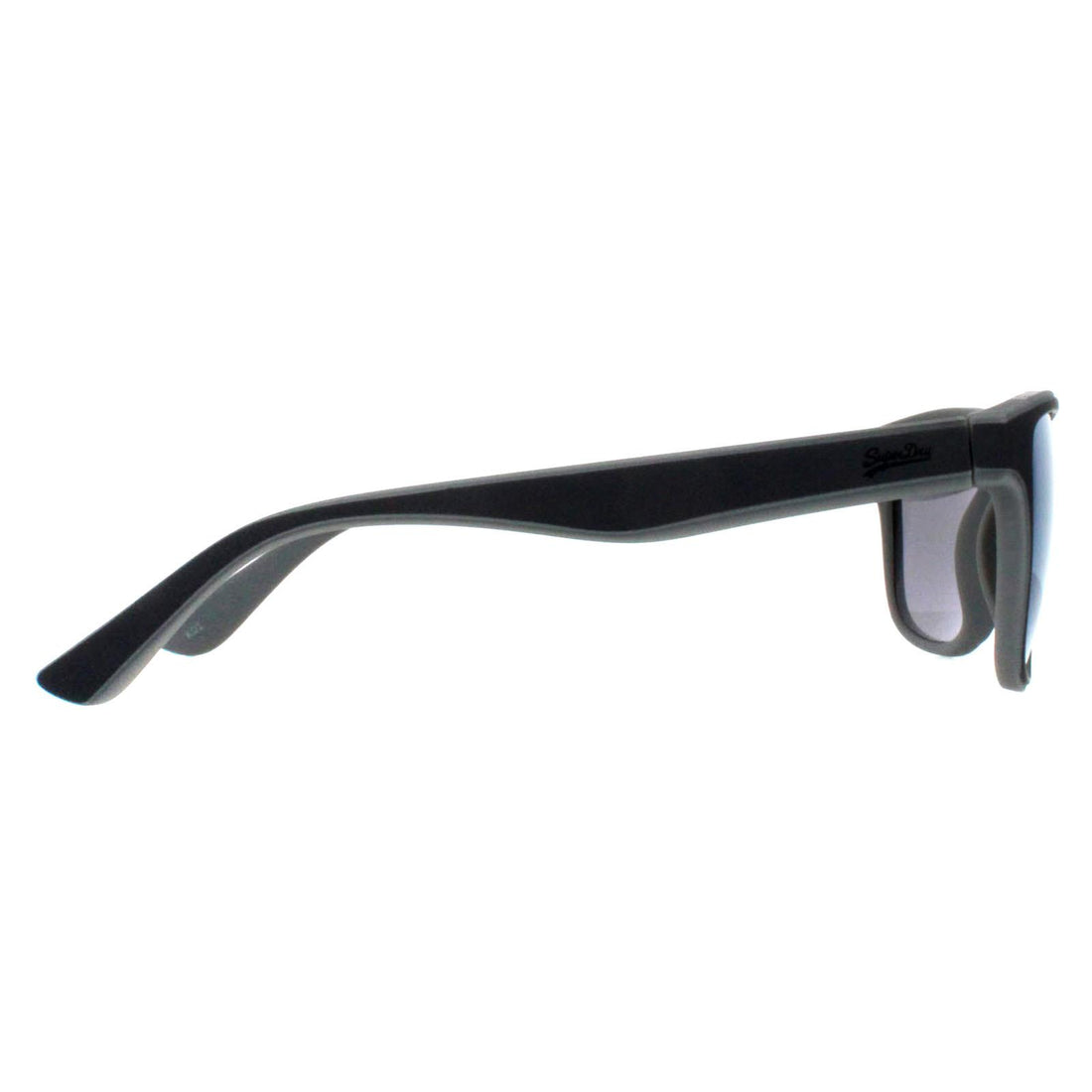 Superdry Sunglasses Rockstep 127 Matte Black Grey Purple Flash Mirror
