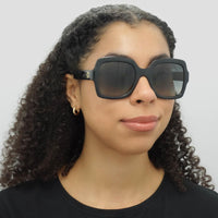 Gucci Sunglasses GG1337S 002 Black Grey Gradient Polarized