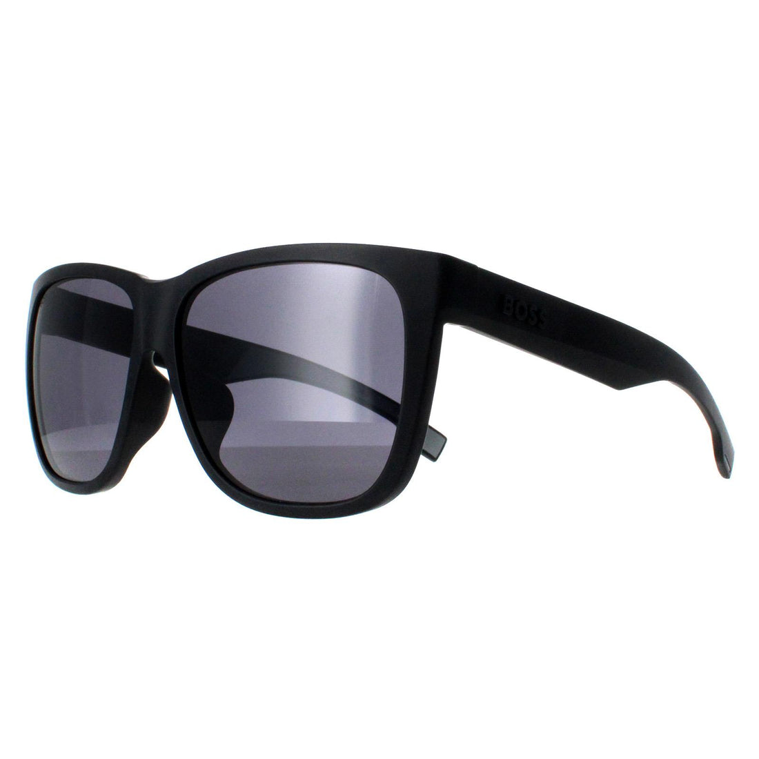 Hugo Boss Sunglasses BOSS 1453/F/S O6W Matte Black Grey Dark Grey