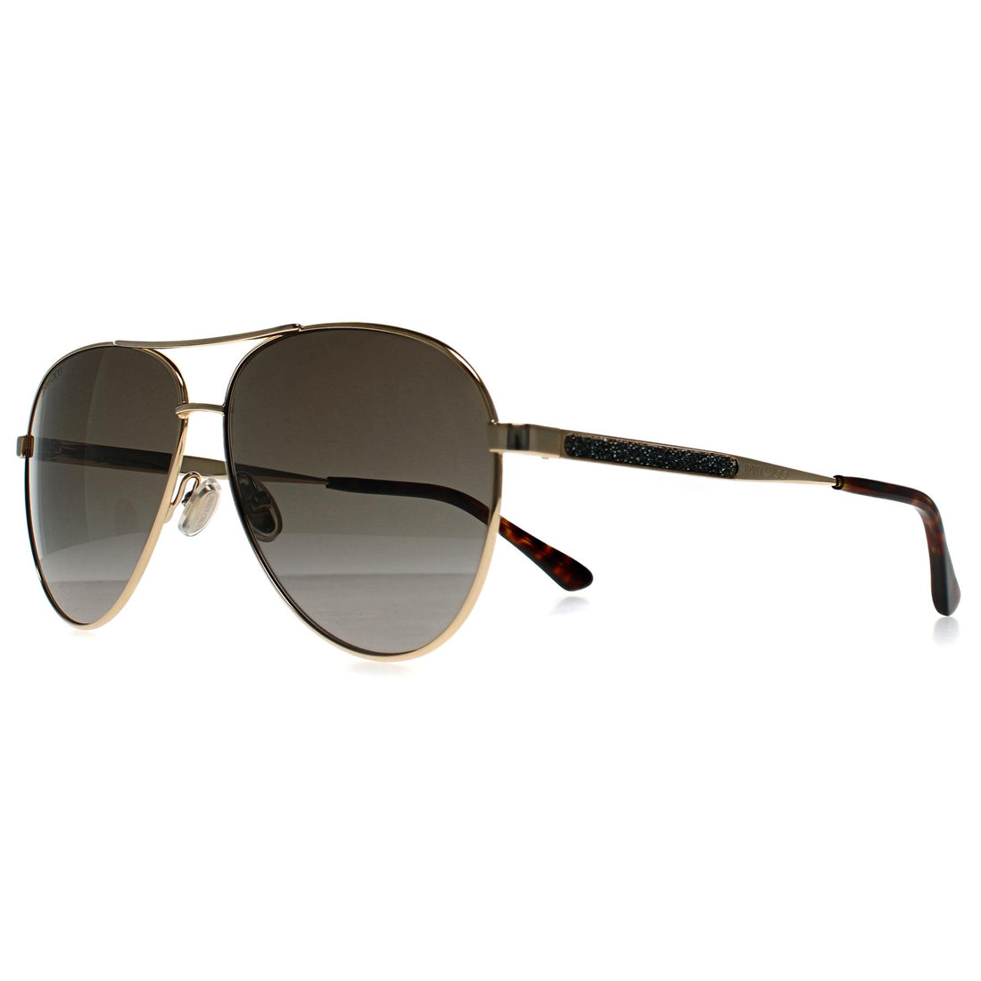 Jimmy Choo Sunglasses JIMENA/S 06J HA Rose Gold Brown Gradient
