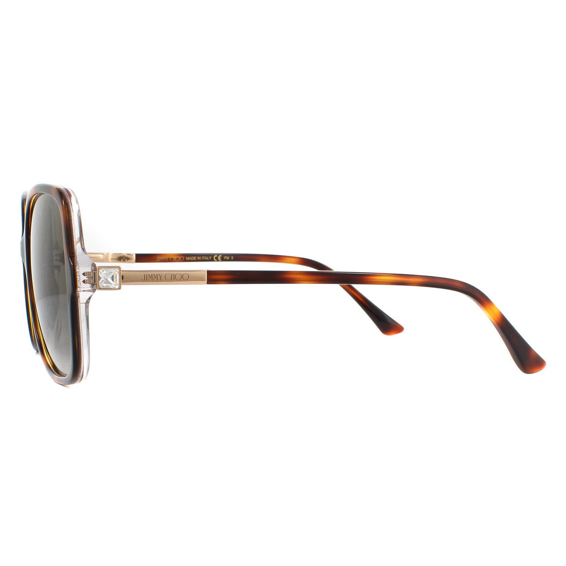 Jimmy Choo Sunglasses JUDY/S 0T4 HA Havana Pink Brown Gradient