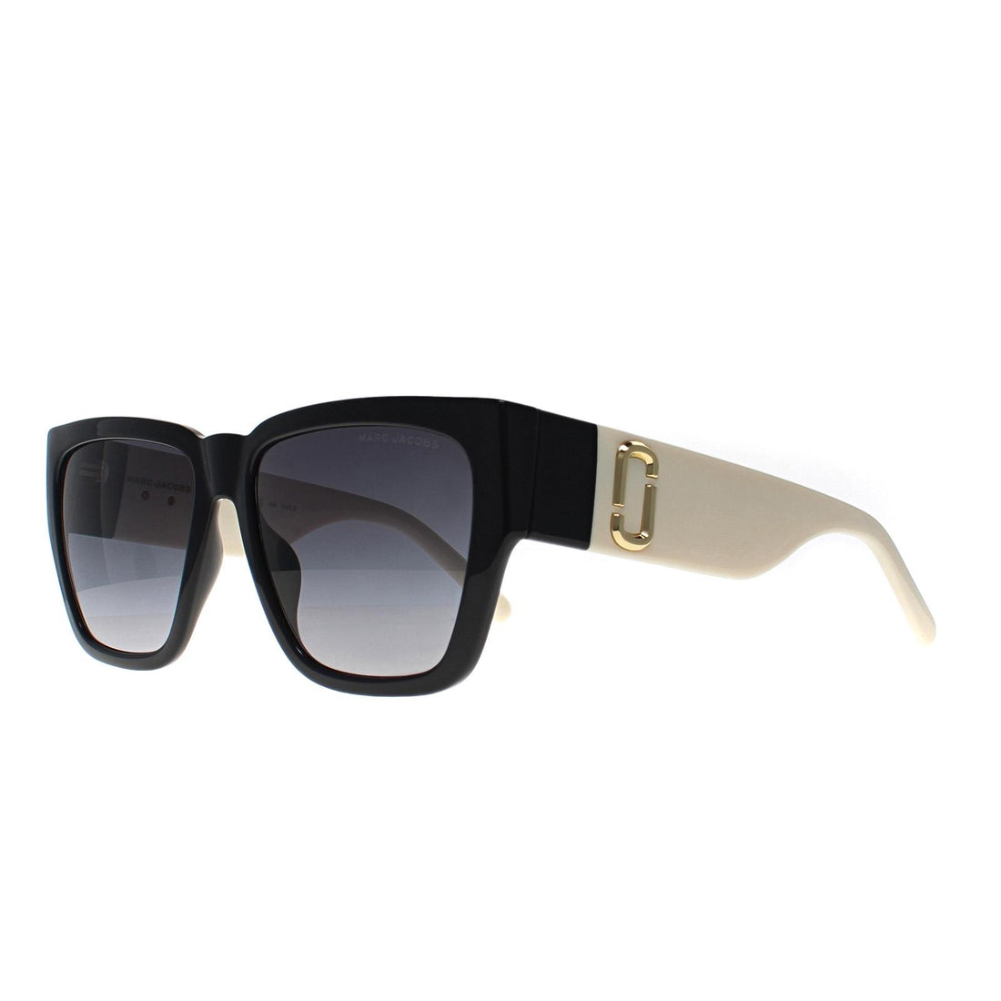 Marc Jacobs Sunglasses MARC 646/S 80S 9O Black White Dark Grey Gradient