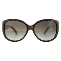 Polaroid PLD 4031/S Sunglasses Crystal Brown White / Brown Grey Gradient