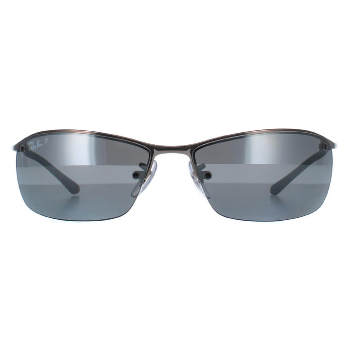 Ray-Ban Sunglasses 3183 004 82 Gunmetal Silver Mirror Polarized