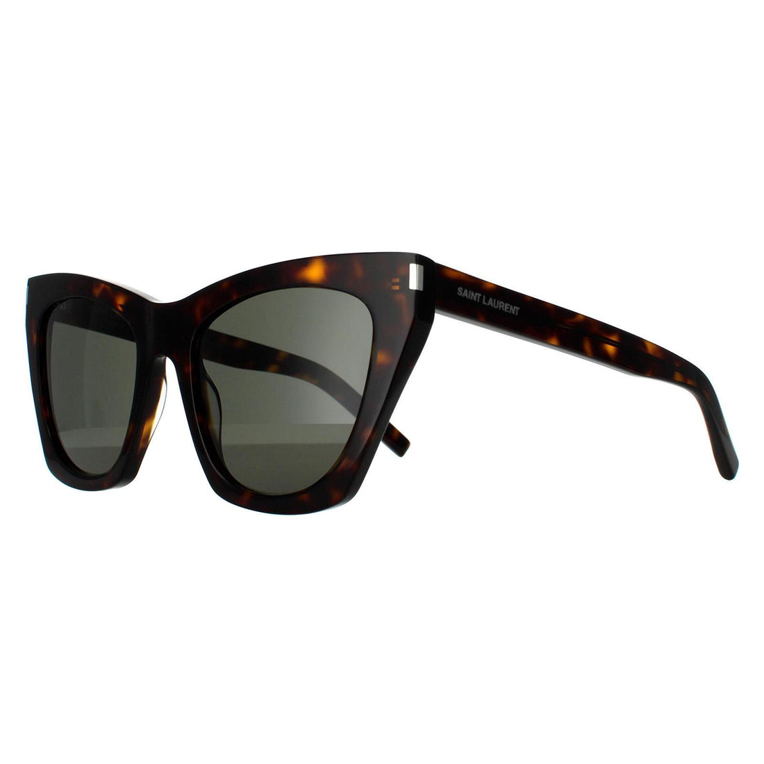 Saint Laurent Sunglasses SL 214 KATE 006 Havana Grey