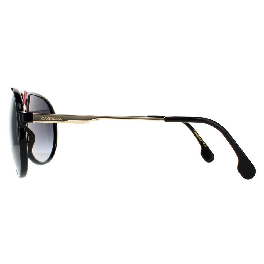 Carrera Sunglasses 1034S Y11 9O Gold Red and Black Grey Gradient