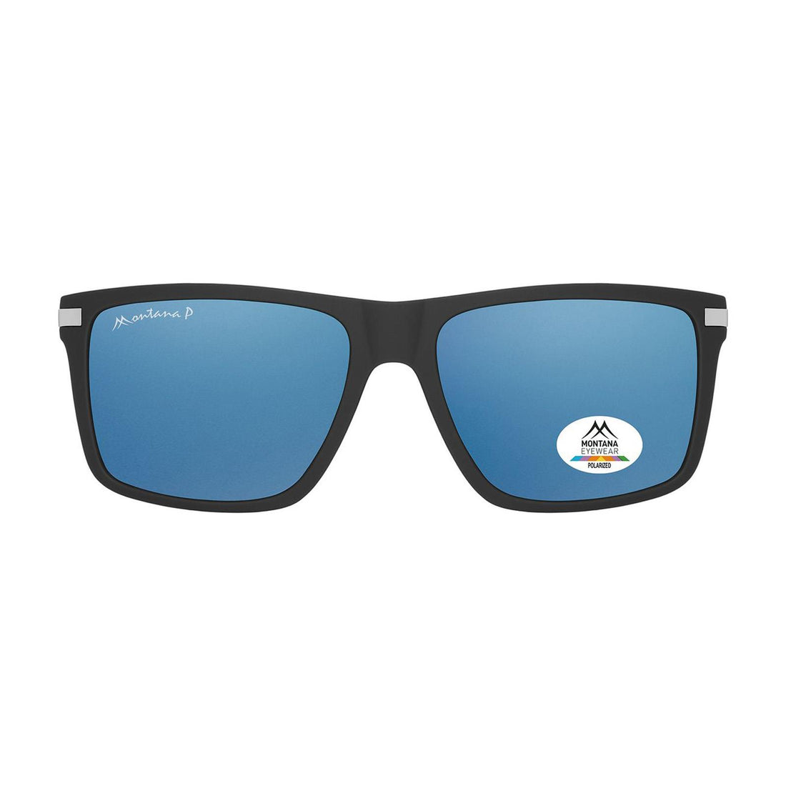 Montana Sunglasses MP197 B Black Blue Mirror Polarized