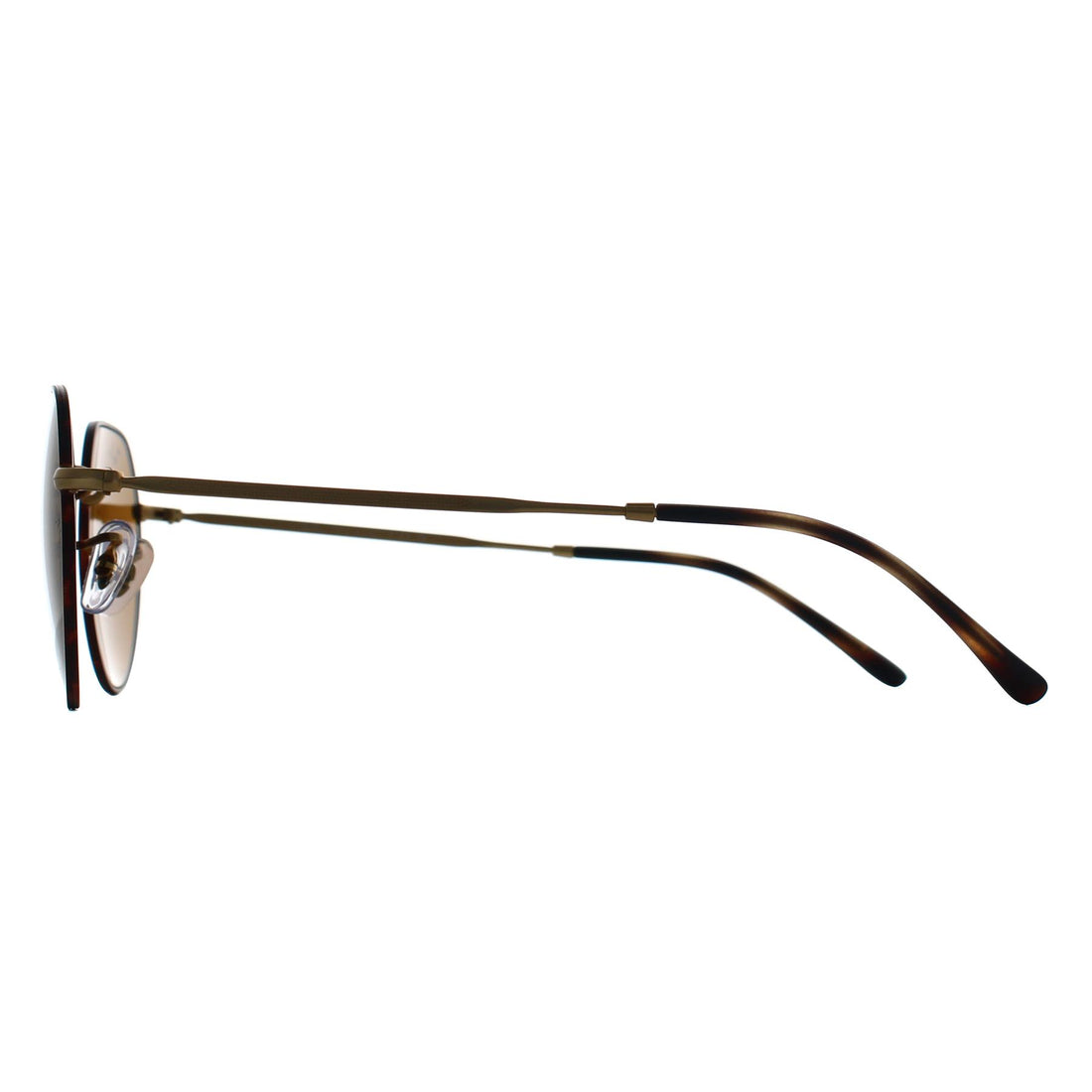 Ray-Ban Sunglasses RB3565 Jack 927533 Matte Havana on Matte Arista Gold Brown