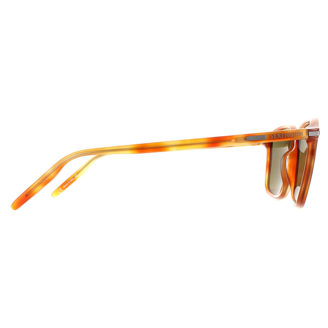 Serengeti Sunglasses Lenwood 8932 Shiny Caramel Mineral Polarized 555nm