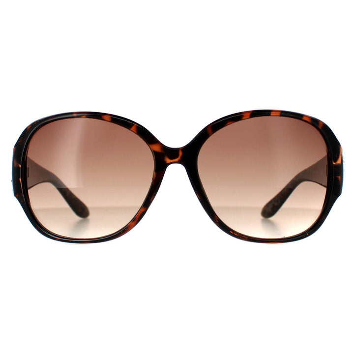 Guess Sunglasses GF0284 52F Dark Havana Brown Gradient