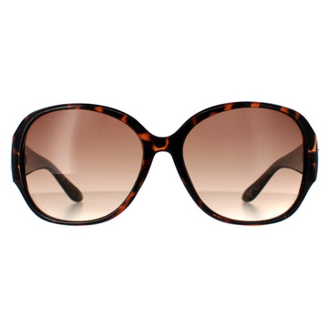 Guess Sunglasses GF0284 52F Dark Havana Brown Gradient